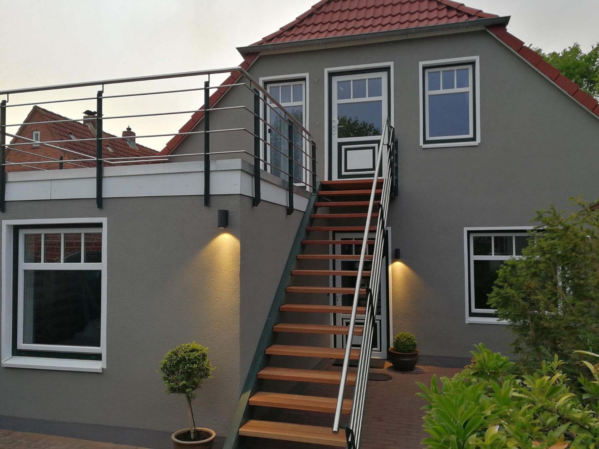 Landhaus Am Ufer - Wohnung 2 하일리겐하펜 외부 사진
