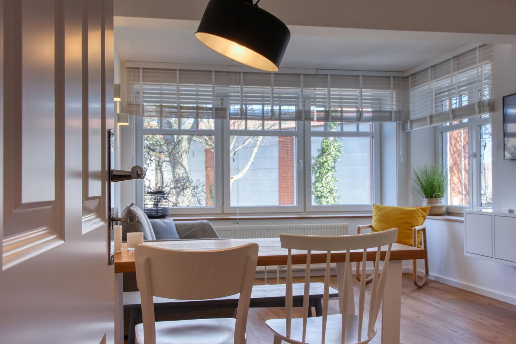 Landhaus Am Ufer - Wohnung 2 하일리겐하펜 외부 사진